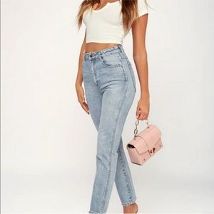 Urban Outfitters x Rollas Dusters high rise Jeans